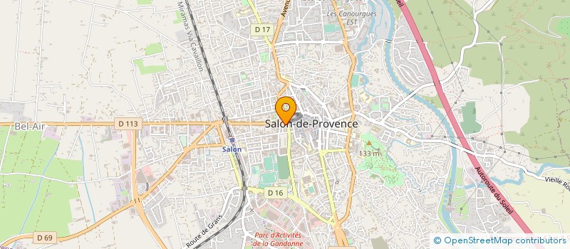 localisation de l'entreprise SARL LE SPA DE L'ARGANIER à SALON-DE-PROVENCE