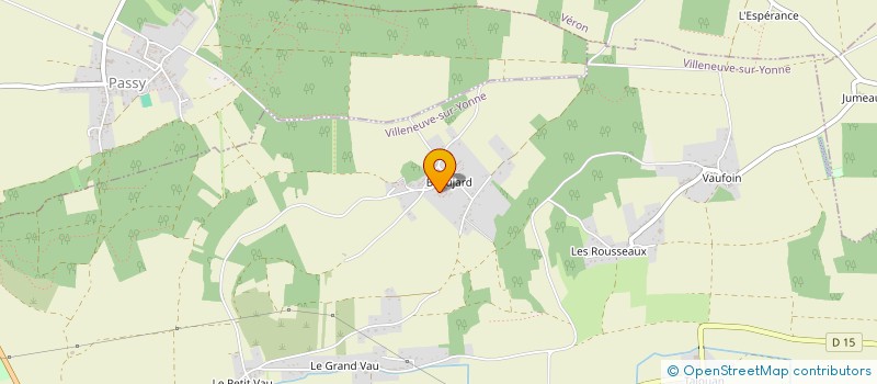 localisation de l'entreprise SARL LE SPORTING  EGRISELLES-LE-BOCAGE