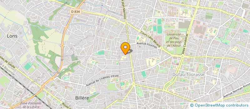 localisation de l'entreprise SARL LE SQUARE  MAUCOR