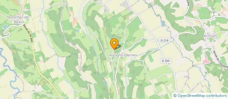 localisation de l'entreprise SARL LE STUC DU BEARN  AURIONS-IDERNES