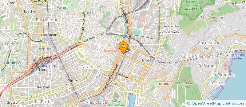 localisation de l'entreprise SARL LE SUD à NICE