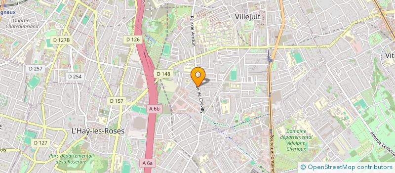 localisation de l'entreprise SARL LE SUD à VILLEJUIF