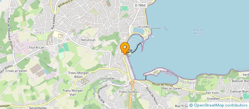 localisation de l'entreprise SARL LE SUROIT à PERROS-GUIREC