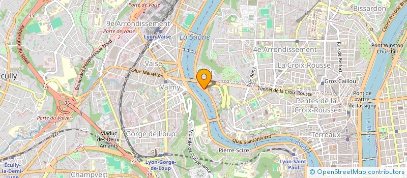 localisation de l'entreprise SARL LE TAGALOU  LYON