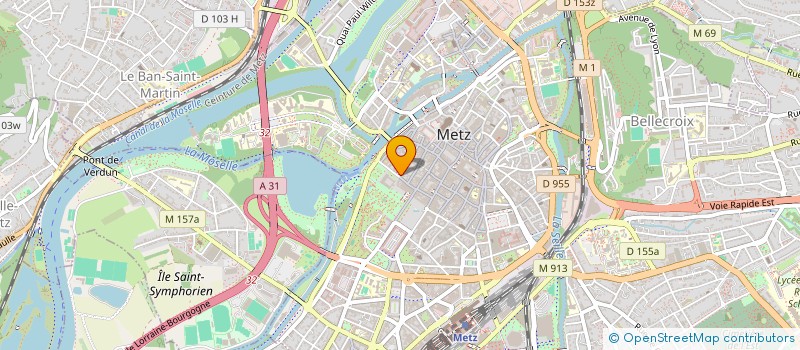 localisation de l'entreprise SARL LE TAVERNIER à METZ