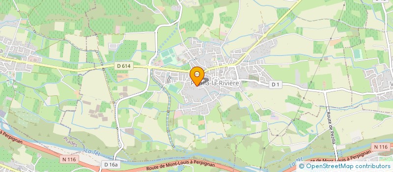 localisation de l'entreprise SARL LE TECH EMBALLAGES à PEZILLA-LA-RIVIERE