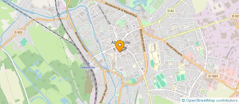 localisation de l'entreprise SARL LE TEMPS DE... à ABBEVILLE