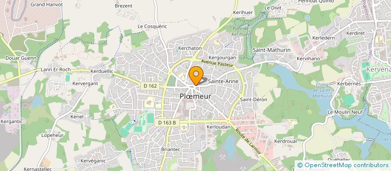 localisation de l'entreprise SARL LE TERMINUS à PLOEMEUR