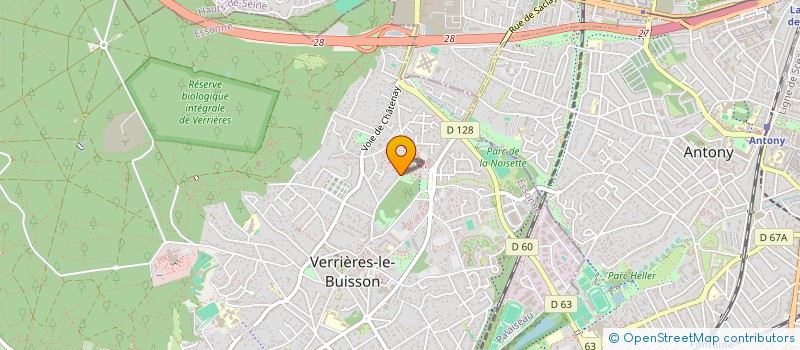 localisation de l'entreprise SARL LE THIEBAUT à VERRIERES-LE-BUISSON