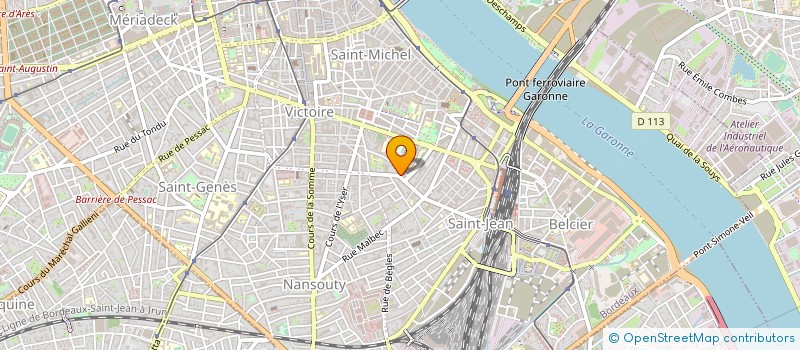 localisation de l'entreprise SARL LE THOU à BORDEAUX
