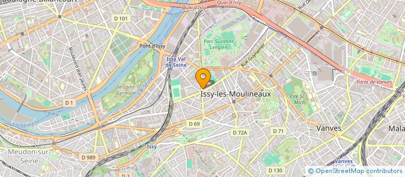 localisation de l'entreprise SARL LE TIPAZA à ISSY-LES-MOULINEAUX