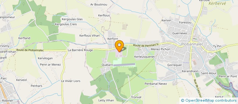 localisation de l'entreprise SARL LE TIRILLY COUVERTURE-ZINGUERIE à PLOBANNALEC-LESCONIL