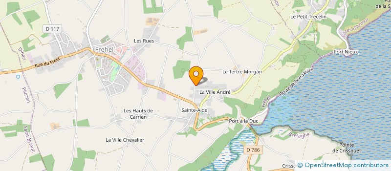 localisation de l'entreprise SARL LE TOHIC  FREHEL