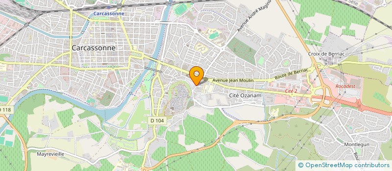 localisation de l'entreprise SARL LE TRESEAU  CARCASSONNE