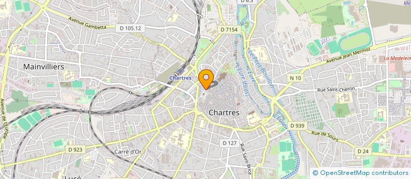 localisation de l'entreprise SARL LE TRIPOT à CHARTRES