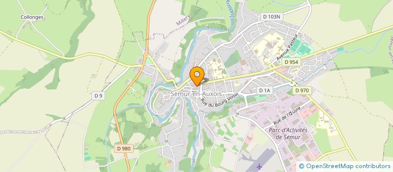 localisation de l'entreprise SARL LE TROMBONE à SEMUR-EN-AUXOIS