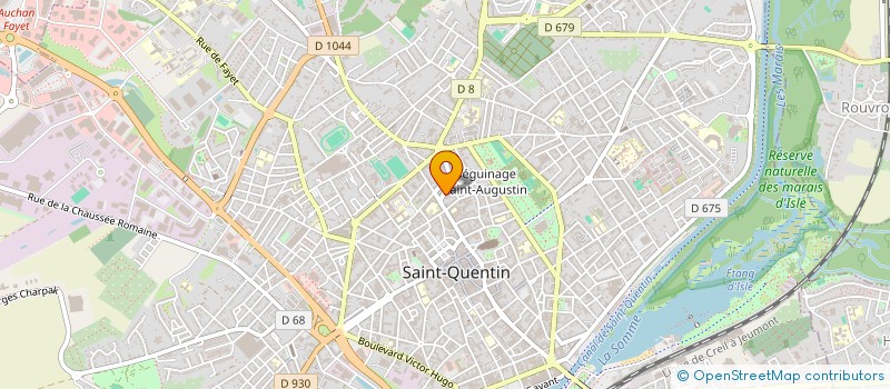 localisation de l'entreprise SARL LE TUNNEL à SAINT-QUENTIN