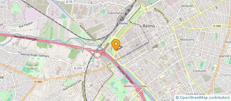 localisation de l'entreprise SARL LE V.I.P  REIMS