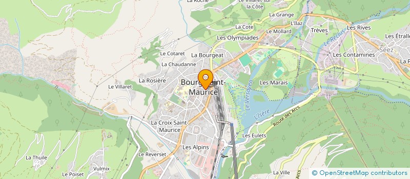 localisation de l'entreprise SARL LE VAL JOLY-LES CONTAMINES à BOURG-SAINT-MAURICE