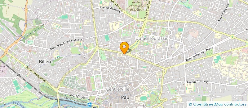 localisation de l'entreprise SARL LE VALERIEN à PAU
