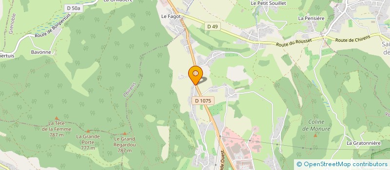 localisation de l'entreprise SARL LE VERDIN à VOIRON