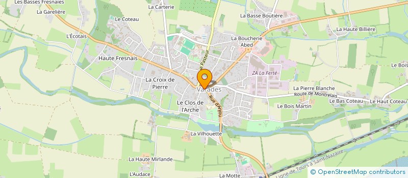 localisation de l'entreprise SARL LE  VICTORIA AVENUE  LOIREAUXENCE