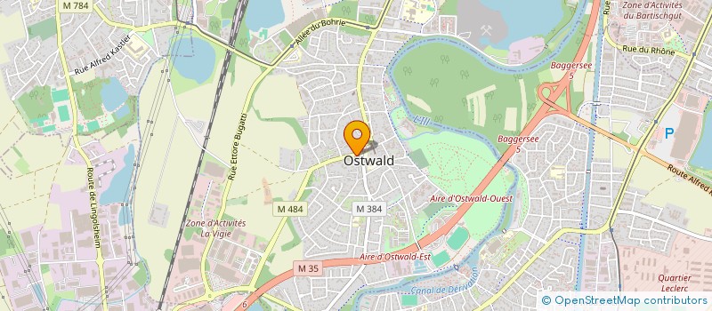 localisation de l'entreprise SARL LE VIEUX COUVENT  OSTWALD