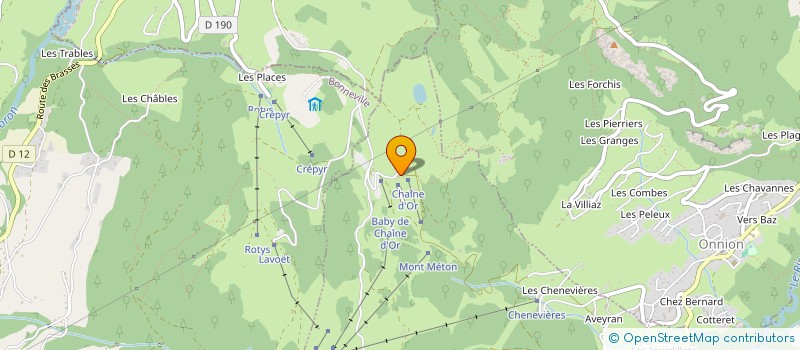 localisation de l'entreprise SARL LE VIEUX MAZOT à SAINT-JEOIRE