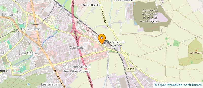 localisation de l'entreprise SARL LE VOLCAN  CLERMONT-FERRAND