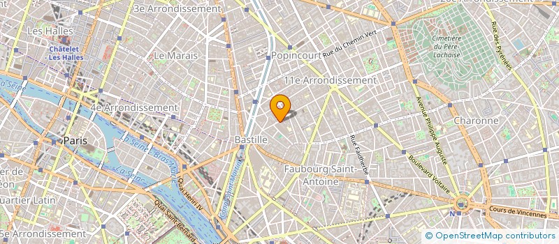 localisation de l'entreprise SARL LE VOLEUR DE TALAN à PARIS