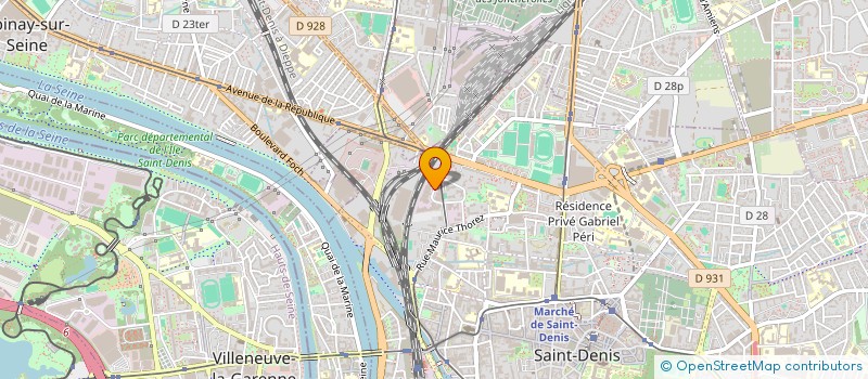 localisation de l'entreprise SARL LE VOTRE à SAINT-DENIS