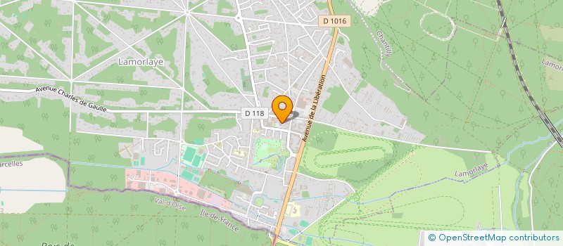 localisation de l'entreprise SARL LE VOURC'H OPTIC à LAMORLAYE