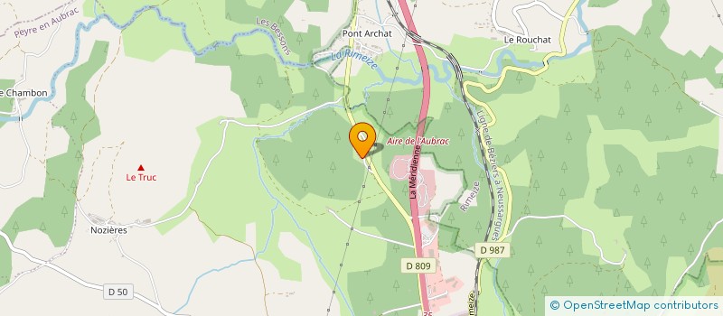 localisation de l'entreprise SARL LE VRAI LAGUIOLE GUY FAYET à PEYRE EN AUBRAC
