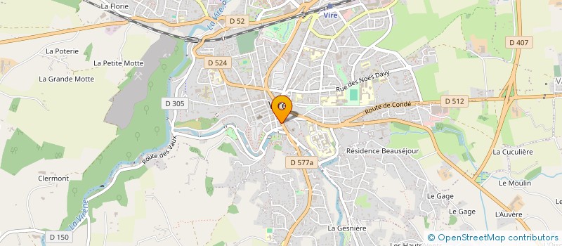 localisation de l'entreprise SARL LE VRAI NORMAND à VIRE-NORMANDIE