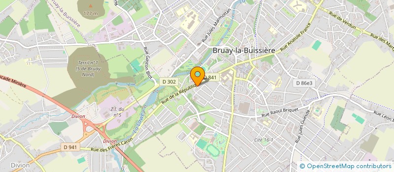 localisation de l'entreprise SARL LE WATSON  BRUAY-LA-BUISSIERE