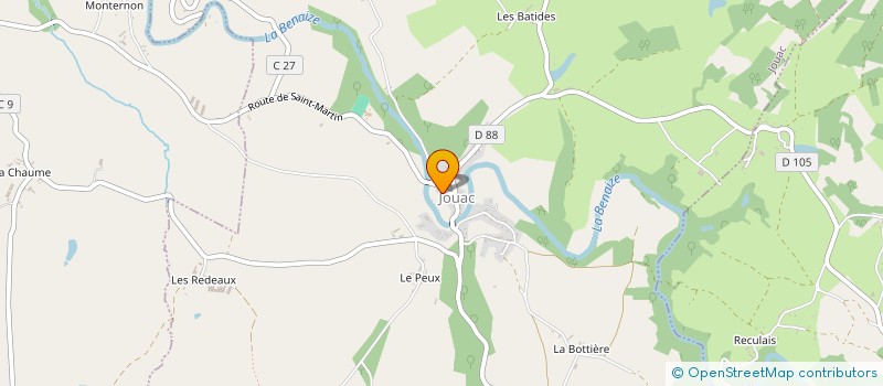 localisation de l'entreprise SARL LE WEEK-END à JOUAC