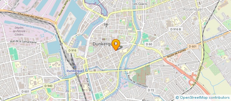 localisation de l'entreprise SARL LE WESTHOEK à DUNKERQUE