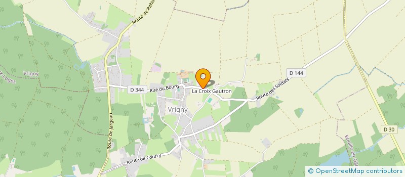 localisation de l'entreprise SARL LE ZENITH à VRIGNY
