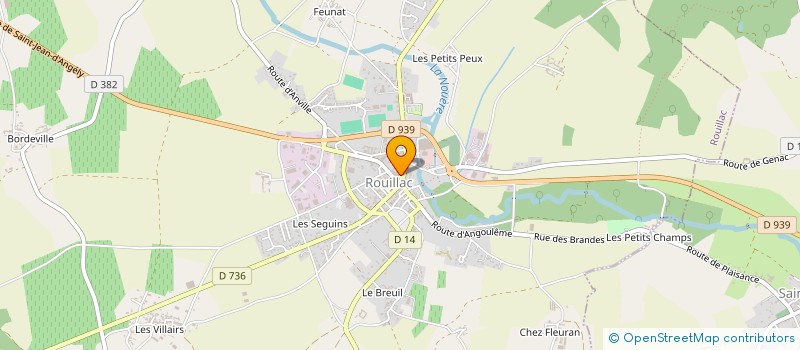 localisation de l'entreprise SARL LE ZINC 2.0 à ROUILLAC
