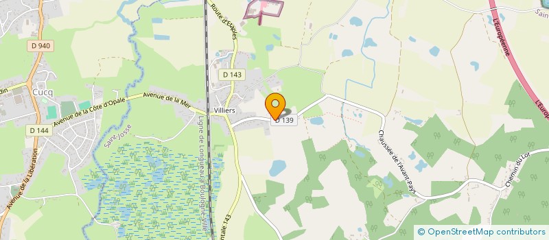 localisation de l'entreprise SARL LEADER COMMUNICATION ET SPONSORING  SAINT-JOSSE