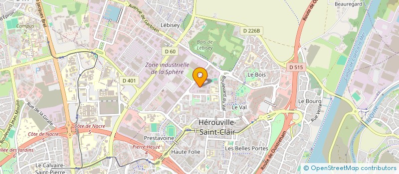 localisation de l'entreprise SARL LEADER EDITIONS à HEROUVILLE-SAINT-CLAIR