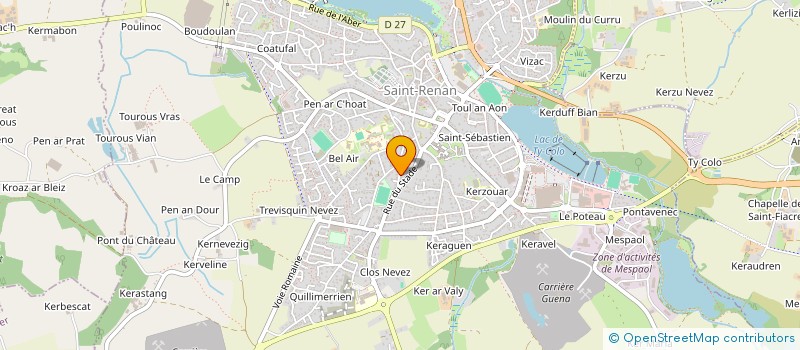 localisation de l'entreprise SARL LEALIA  SAINT RENAN