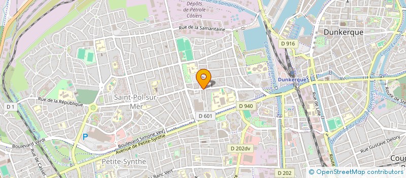 localisation de l'entreprise SARL LEBA à DUNKERQUE