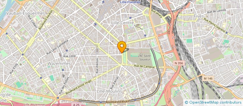 localisation de l'entreprise SARL LEBAS à LILLE