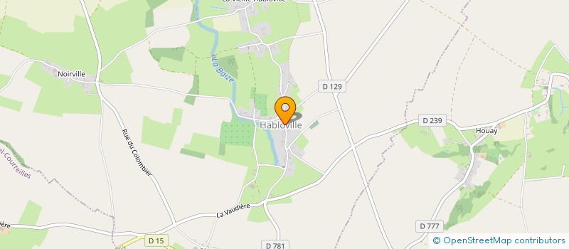 localisation de l'entreprise SARL LEBIGOT FREDDY à HABLOVILLE