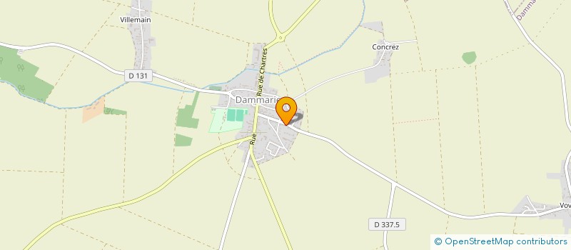 localisation de l'entreprise SARL LEBLOIS à DAMMARIE