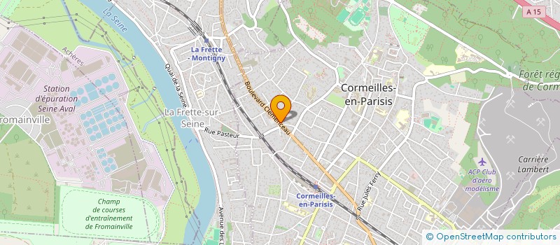 localisation de l'entreprise SARL LEBORGNE à CORMEILLES-EN-PARISIS