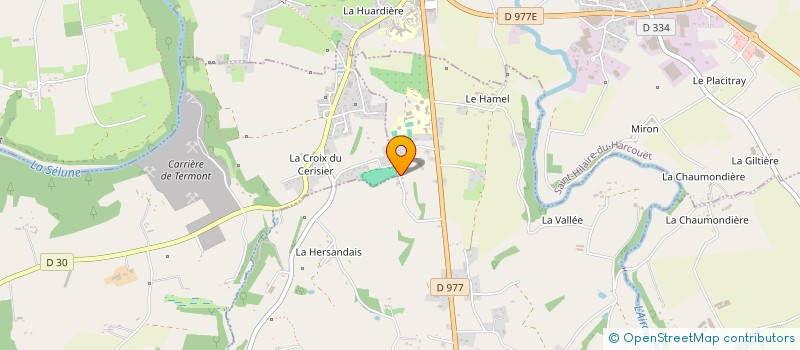 localisation de l'entreprise SARL LEBOULANGER  LES LOGES-MARCHIS