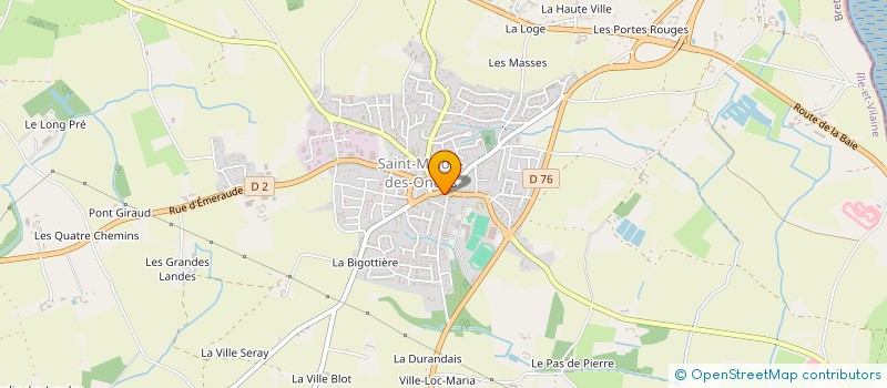 localisation de l'entreprise SARL LEBRET à SAINT-MELOIR-DES-ONDES