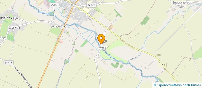 localisation de l'entreprise SARL LECAMUS à GOUFFERN EN AUGE